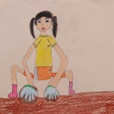 「いもほり」佳作　本郷　瑠菜音更小学校