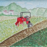 「農村の風景」佳作　時田　ひなの  下士幌小学校