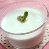 ほうれん草入り豆乳レアケーキ