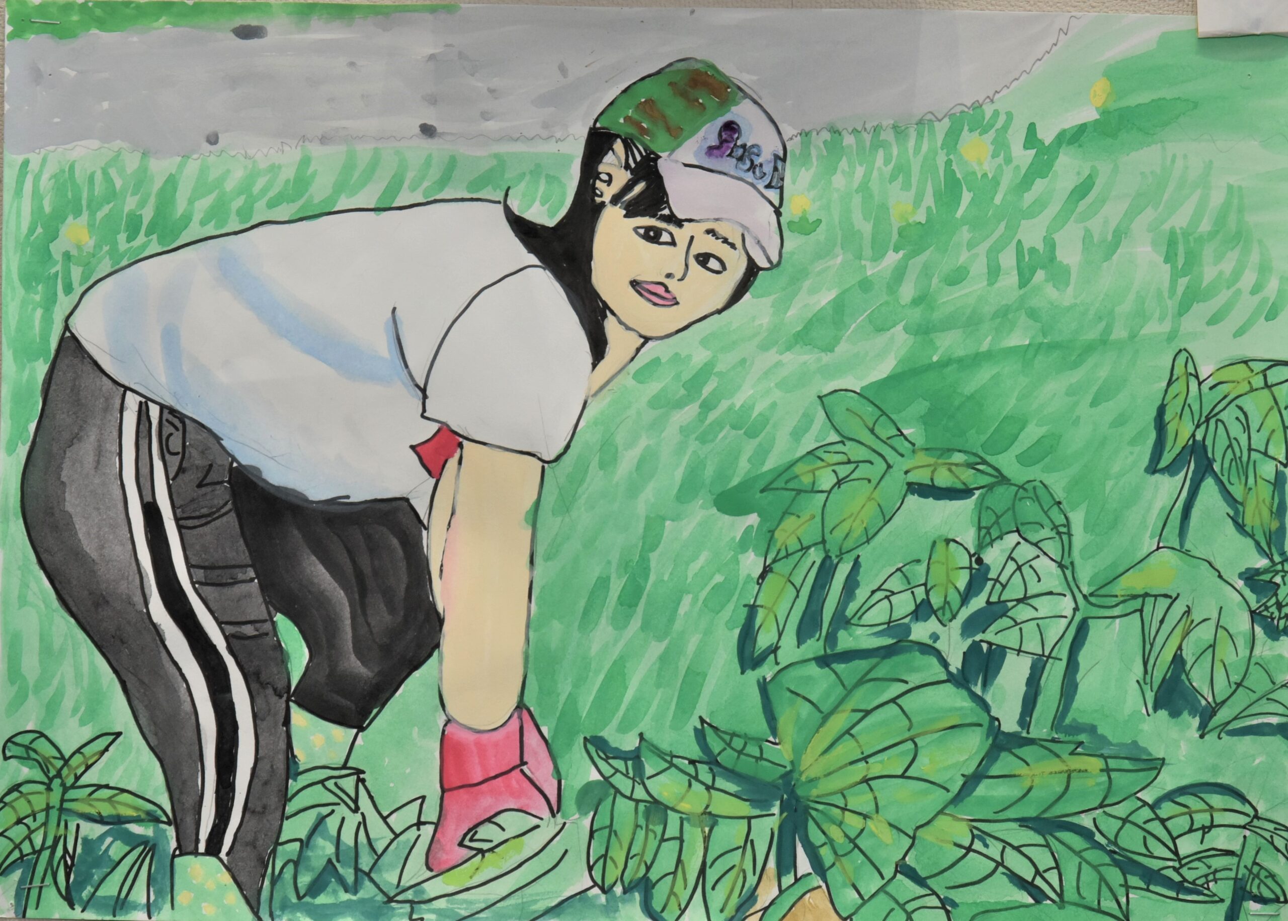第18回4年生 ふるさと絵画コンクール Jaおとふけ