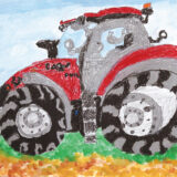 佳作　松川澪南さん
『はたらくトラクター』