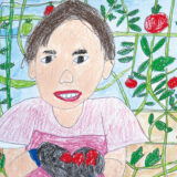 佳作　河野和佑さん
『たくさんできた ミニトマト』