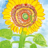 銀賞　半田こなつさん
『ひまわり』